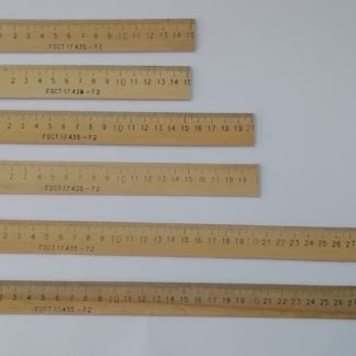 Лінійка деревяна 15-30см